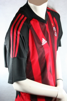 Adidas Ac Mailand Trikot 2002/03 Ohne Sponsor Opel heim rotHerren XL