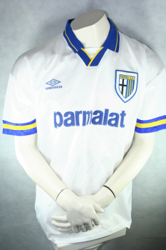 Umbro AC Parma Trikot 10 Gianfranco Zola 1993/94/95 Parmalat Herren XL