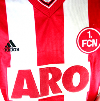 Adidas 1.FC Nürnberg Trikot 1996/97 Aro Kurzarm Herren 176 cm (b-Ware)