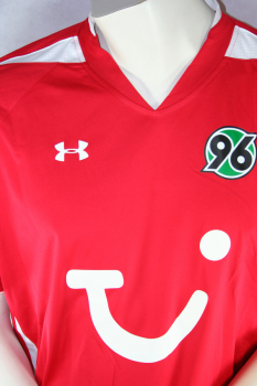 Preview: Under Armour Hannover 96 Torwart Trikot 1 Robert Enke 2008/09 rot tui neu Herren XL