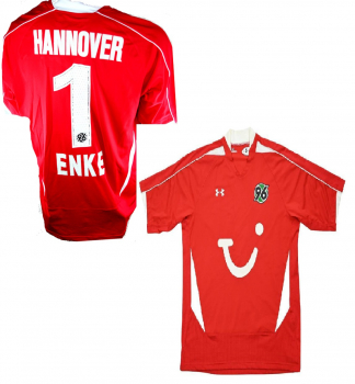 Under Armour Hannover 96 Torwart Trikot 1 Robert Enke 2008/09 rot tui neu Herren XL