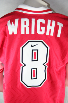 Nike Arsenal London Trikot 8 Ian Wright 1997/98 JVC Heim Herren L