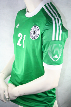 Adidas Deutschland Trikot 21 Marco Reus Grün 2012 Techfit Match Worn DFB Herren XL