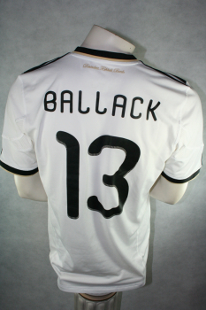 Adidas Deutschland Trikot 13 Michael Ballack WM 2010 Heim DFB Herren M