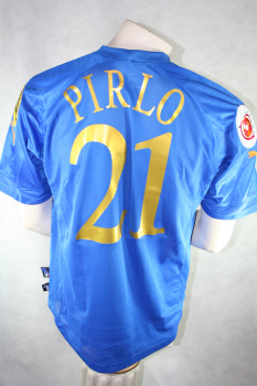 Puma Italien Trikot 21 Andrea Pirlo Euro 2004 Heim Herren L