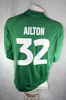 Kappa SV Werder Bremen camiseta 2001/02 verde senor XS = 164 cm