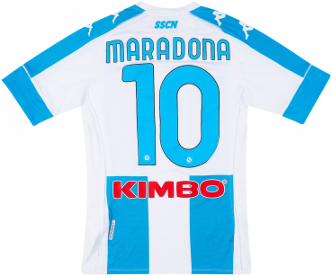 Kappa SSC Napoli Nápoles camiseta 2020/21 argentina white blue senor L
