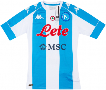 Kappa SSC Napoli Nápoles camiseta 2020/21 argentina white blue senor L