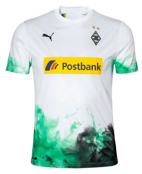 Puma Borussia Mönchengladbach Trikot 2019/20 weiß heim Postbank Herren M