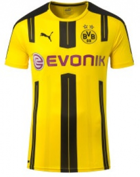 Puma Borussia Dortmund Trikot 10 Mario Götze 2016/17 BVB match worn heim Evonik Herren S