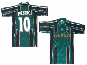Puma SV Werder Bremen Trikot 10 Claudio Pizarro 1999/00 heim O-Tel-O Herren M