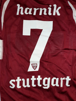 Puma VfB Stuttgart jersey 7 Martin Harnik 2011/12 Gazi matchworn longsleeve red men's XL