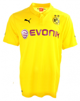 Puma Borussia Dortmund Trikot 2014/15 CL BVB Evonik Heim Gelb Herren M oder L