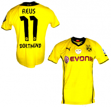 Puma Borussia Dortmund Trikot 11 Marco Reus 2013/2014 DFB Pokal Finale 71 BVB Herren L
