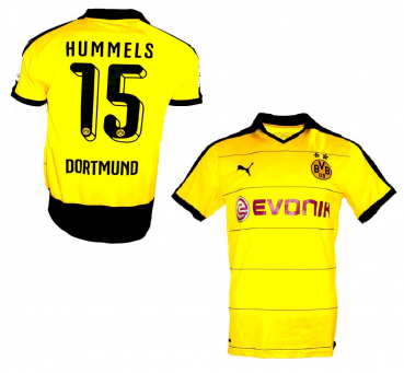 Puma Borussia Dortmund Trikot 15 Mats Hummels 2015/16 Heim BVB Herren XXL/2XL