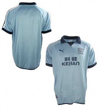 Puma FC Everton Trikot 2003/04 Kejian Auswärtstrikot Away Grau Herren XXL