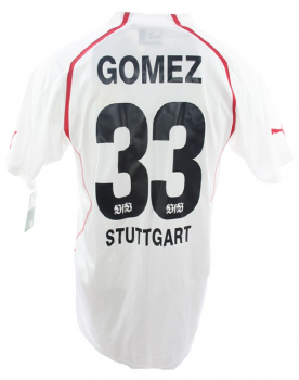Puma VfB Stuttgart jersey 33 Mario Gomez 2005/06 Enbw white home men's XXL/2XL