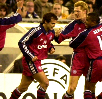 Adidas FC Bayern Munich jersey 7 Mehmet Scholl 1999/2001 match worn Champions League Opel Equipment men's XL
