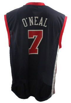 Reebok USA Trikot 7 Jermaine O'Neal NBA Swingman Schwarz Herren XL