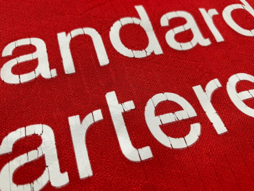 Warrior FC Liverpool Trikot 15 Daniel Sturridge 2014/15 heim rot Standard Chartered Herren XXL/2XL
