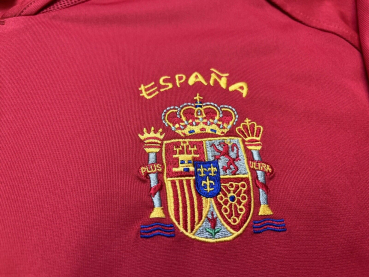 Adidas Spanien Trikot 7 Raul Euro 2004 rot Herren XL