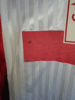 Retro VfB Stuttgart Trikot 1992 Meister Südmilch weiß heim langarm Herren M