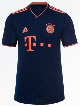 Adidas FC Bayern München Trikot 17 Jerome Boateng 2019/20 CL 3rd auswärts Telekom heim Marine navy Herren M