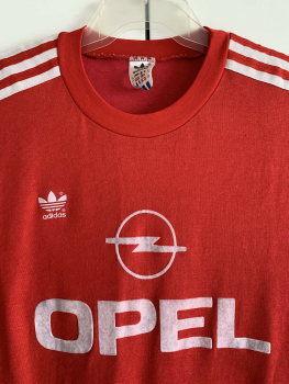 Adidas FC Bayern Munich jersey 1989/91 home red Opel men's L