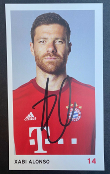 Adidas FC Bayern München Trikot 14 Xabi Alonso 2015/16 heim rot Herren XXL/2XL