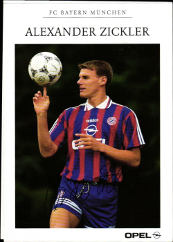 Adidas FC Bayern München Trikot 21 Alexander Zickler 1995/96 Opel Herren S