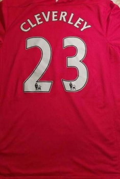 Nike Manchester United Trikot 2011/12 23 Tom Cleverley heim rot A-on Herren M