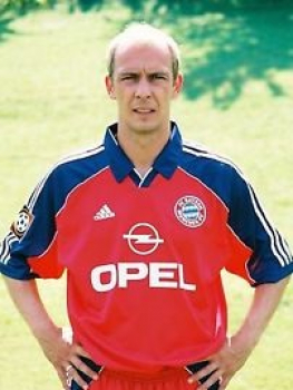Adidas FC Bayern München jersey 14 14 Super Mario Basler match worn Equipment opel men's XL