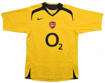 Nike FC Arsenal London Trikot 4 Cesc Fabregas 2005/06 CL Finale gelb Herren XL