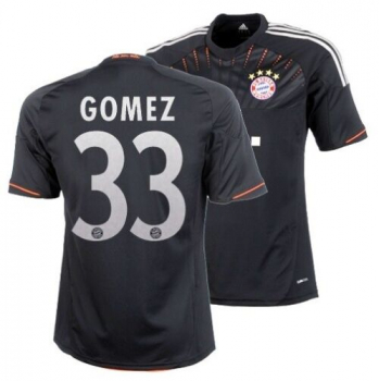Adidas FC Bayern München Trikot 33 Mario Gomez 2008/09 CL T-Home auswärts marine Herren L