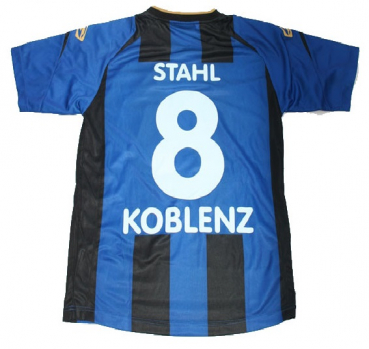 Saller TuS Koblenz Trikot 8 Michael Stahl 2012/13 Heim Neu linnigpublic Herren S