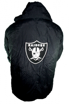 Pro Line Los Angeles Raiders Oakland jacket jersey black NFL men's L