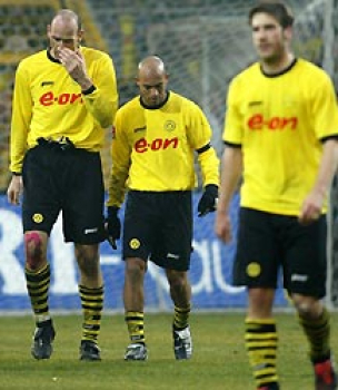 Goool Borussia Dortmund jersey 17 Dede 2003/04 BVB match worn E-on men's L