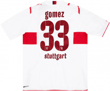 Puma VfB Stuttgart Trikot 33 Mario Gomez 2009/10 Enbw Weiß Herren S