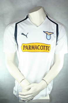 Puma Lazio Rom Trikot 2004/2005 Parmacotto Weiß Miroslav Klose - L