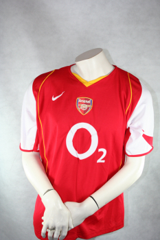 Nike FC Arsenal Trikot 10 Dennis Bergkamp 2002/04 o2 Herren - XL