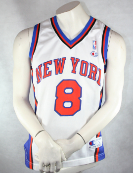 Champion New York Knicks Trikot 8 Latrell Sprewell NBA weiß NBA Herren L