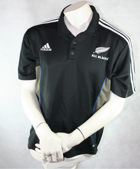 Adidas Neuseeland Trikot All Blacks Schwarz Rugby Herren - L