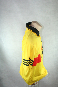 Adidas VfB Stuttgart Trikot 1995/96 Südmilch Gelb Vifit Equipment Herren 176cm S-M