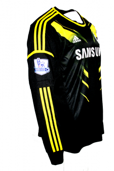 Adidas FC Chelsea London Trikot 8 Frank Lampard 2012/13 matchworn Schwarz Herren XL