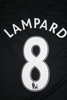 Adidas FC Chelsea London Trikot 8 Frank Lampard 2012/13 matchworn Schwarz Herren XL