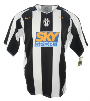 Nike Juventus Turin Trikot 11 Pavel Nedved 2004-06 Sky Home Herren XL