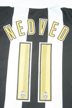 Nike Juventus Turin Trikot 11 Pavel Nedved 2004-06 Sky Home Herren XL