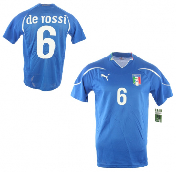 Puma Italien Trikot 6 Daniele De Rossi 2010 Weltmeister Heim Herren L
