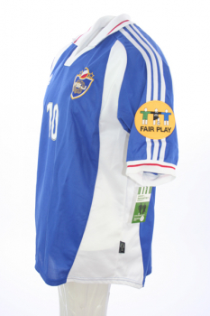 Adidas Football Association of Yugoslavia jersey 10 Dragan Stojkovic Euro 2000 men's S/M/L/XL