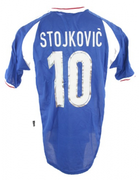 Adidas Football Association of Yugoslavia jersey 10 Dragan Stojkovic Euro 2000 men's S/M/L/XL